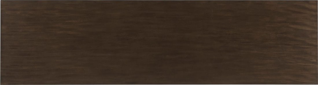 Theodore Alexander Lido Credenza Modern Blue Aluminum Wood (1 of 7)
