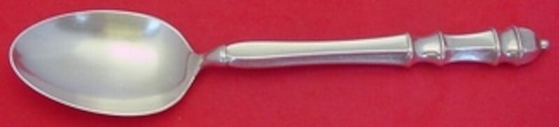Towle Carpenter Hall Sterling Silver Serving Spoon 8 3/4": Towle Carpenter Hall Sterling Silver Serving Spoon 8 3/4" Enhance your dining experience with this exquisite 8 3/4" serving spoon from the Carpenter Hall pattern by Towle. Crafted from high-quality st