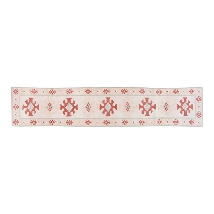 2' x 10'3" Hand Knotted Wool Runner Rug Turkish Anatolian Vintage: 2' x 10'3" Hand Knotted Wool Runner Rug Turkish Anatolian Vintage This vintage Turkish Anatolian runner rug is hand-knotted from wool and features natural colors in a classic design. The rug showcases