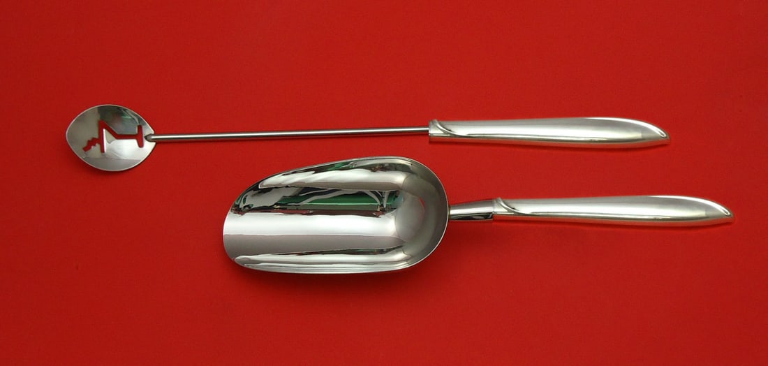 International Sterling Silver Rhythm 2pc Bar Set Custom Made (1 of 1)