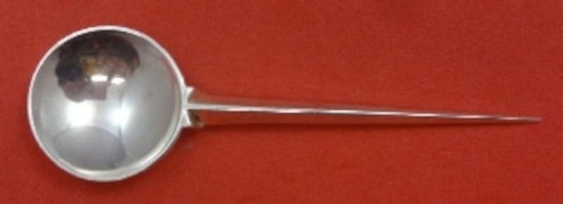 Sterling Silver Chocolate Spoon World's Fair Pattern by Tiffany & Co. 4 Inch (1 of 1)
