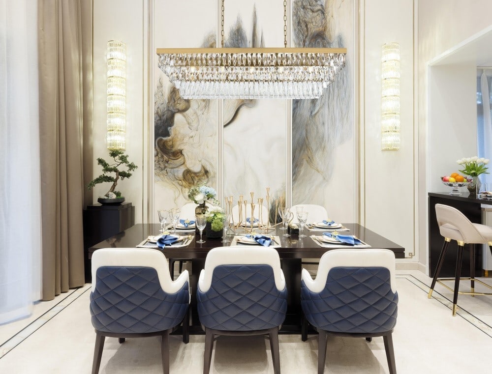 Josephine Satin Gold Crystal Chandelier 17 Lights 48 Inch: Josephine Satin Gold Crystal Chandelier 17 Lights 48 Inch This modern chandelier features a high-quality satin gold finish and is adorned with royal cut clear crystals. Designed for versatility, it of
