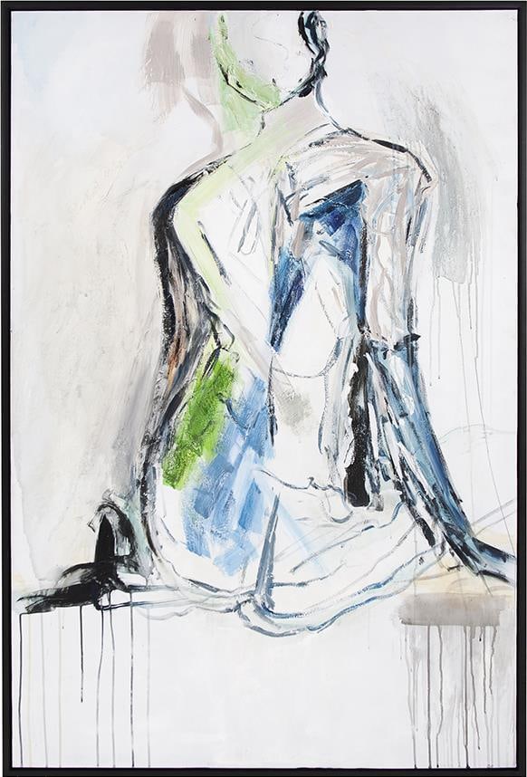 Contemporary Glamour Pose Hand-Painted Art by Howard Elliott (1 of 5)