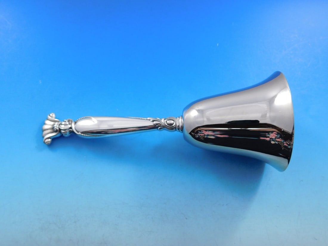Wallace Sterling Silver Dinner Bell Romance of the Sea 7 3/8 Custom (1 of 8)