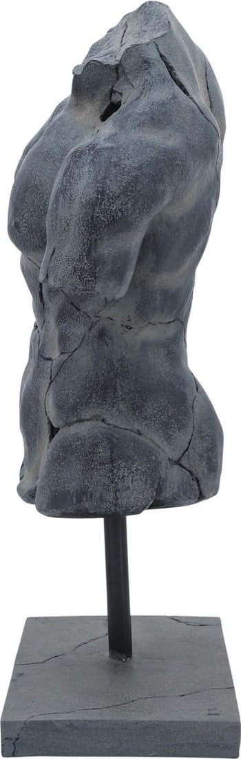 Elegant Brown Roman Torso Sculpture by Sagebrook 25.5" (1 of 5)