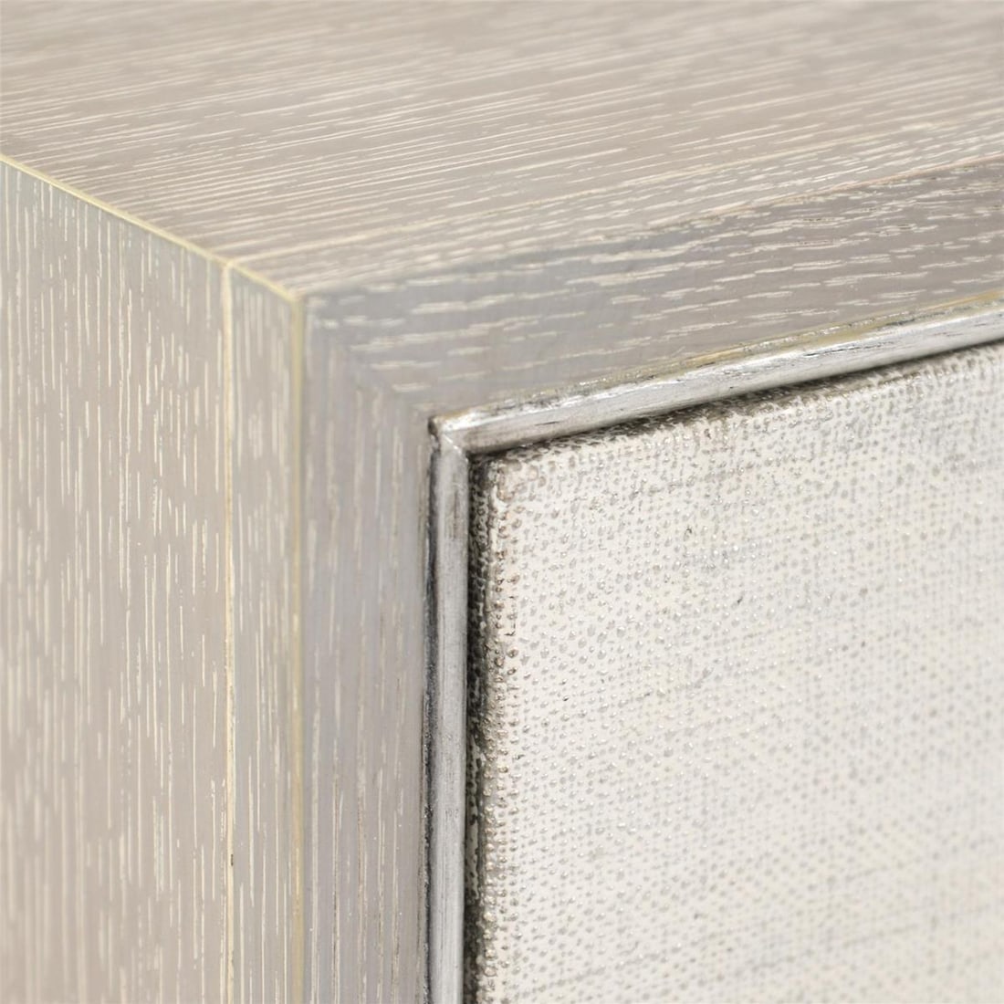 Stylish John-Richard Oak Veneer Cabinet with Mother-of-Pearl Handle (1 of 7)