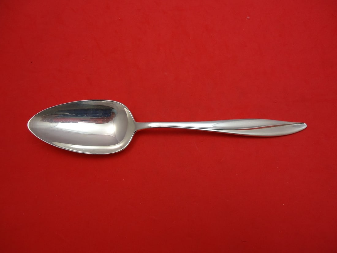 Gorham Firelight Sterling Silver Serving Spoon 8 5/8 Inches (1 of 1)