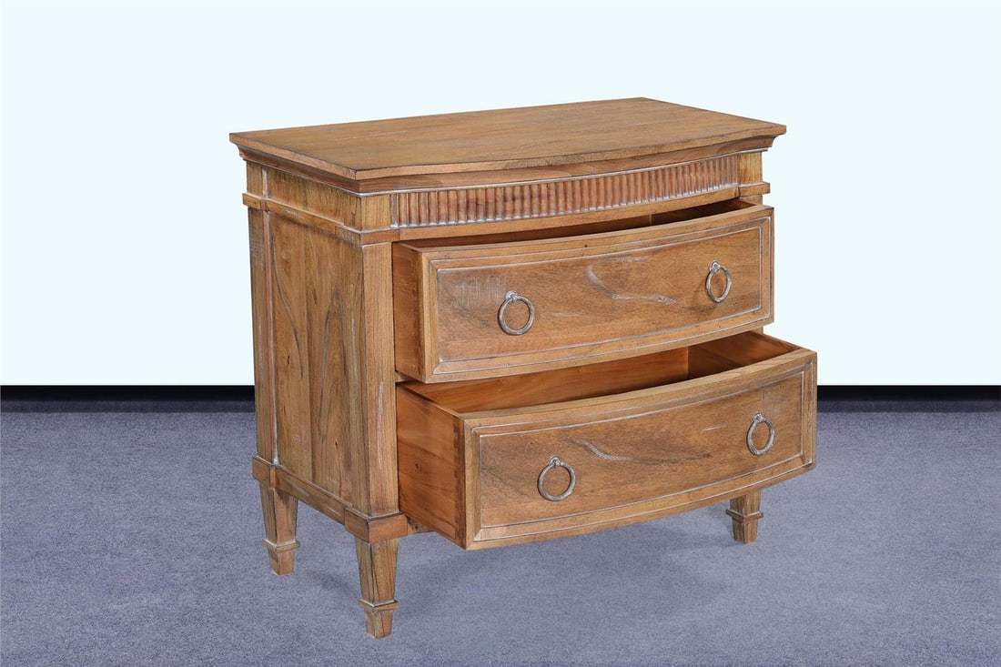 Camelot Beachwood Nightstand Stylish Durable 32H 36W 18D: Camelot Beachwood Nightstand Stylish Durable 32H 36W 18D Enhance your bedroom decor with this stylish and durable nightstand from the Camelot collection. Designed with a beachwood finish, this