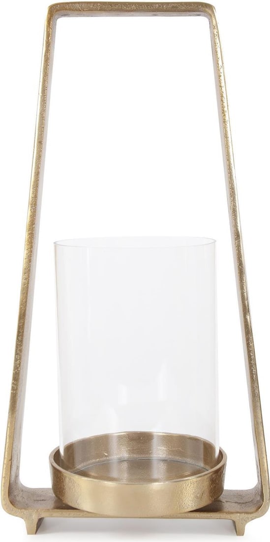 Howard Elliott Campton Lantern Matte Rustic Gold Home Decor (1 of 6)