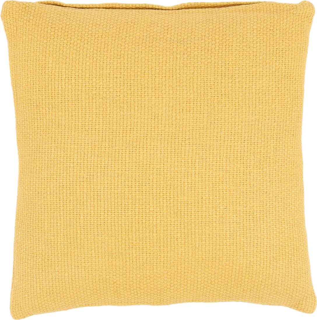 Bellamy Ochre Linen Blend Pillow 20x20 for Stylish Decor (1 of 3)