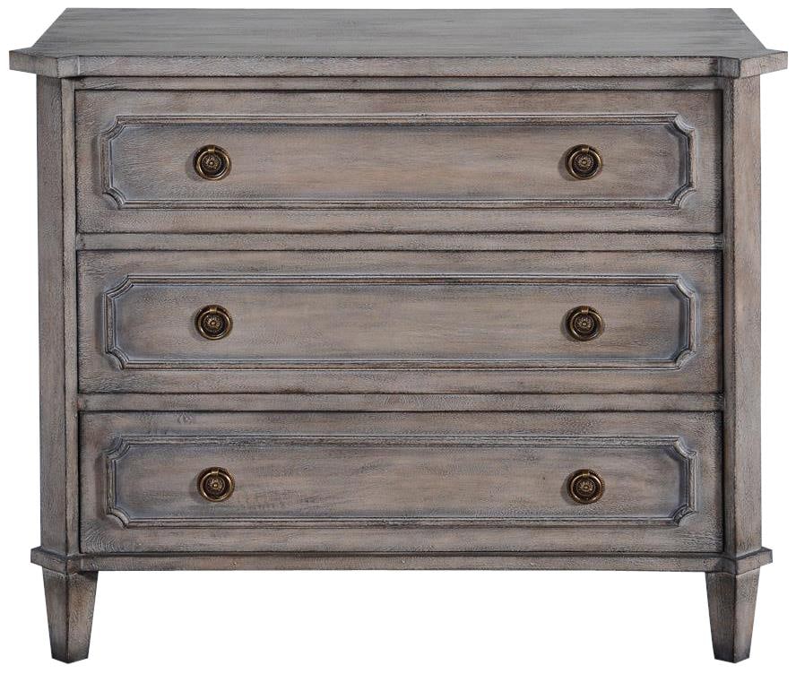 Scandinavian Hampton Chest with Brass Hardware Accents (1 of 1)