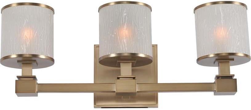 Kalco Destin 3-Light Bath Lighting in Brushed Bronze Modern Classic (1 of 1)
