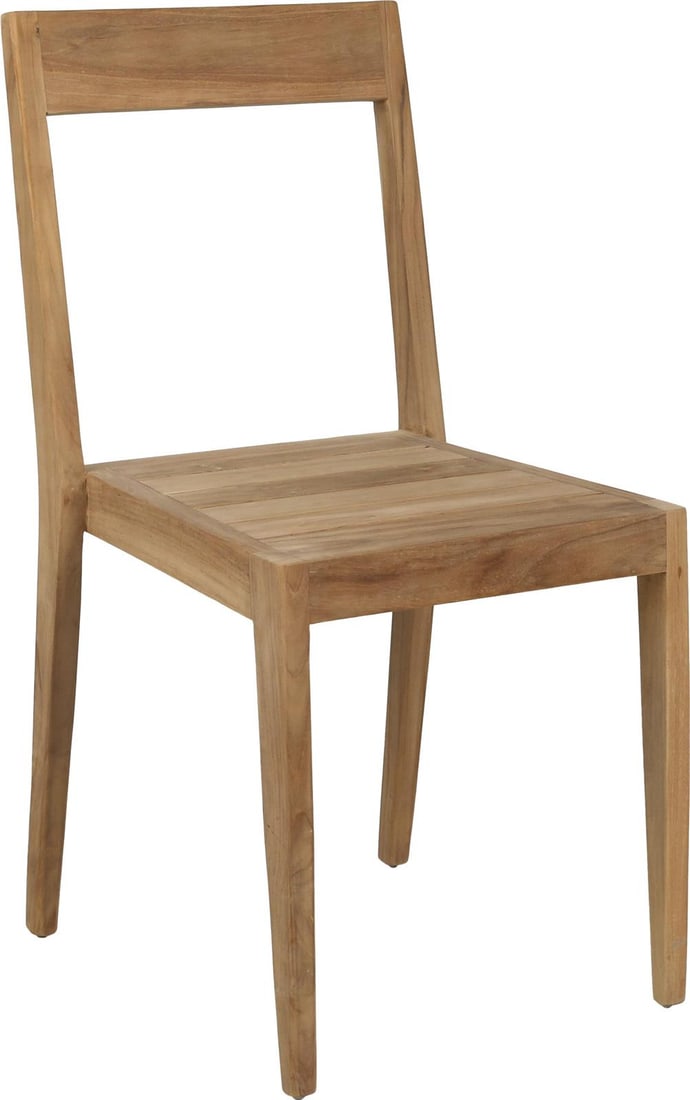 Fisher Teak Outdoor Dining Chair Stylish Durable Design (1 of 5)