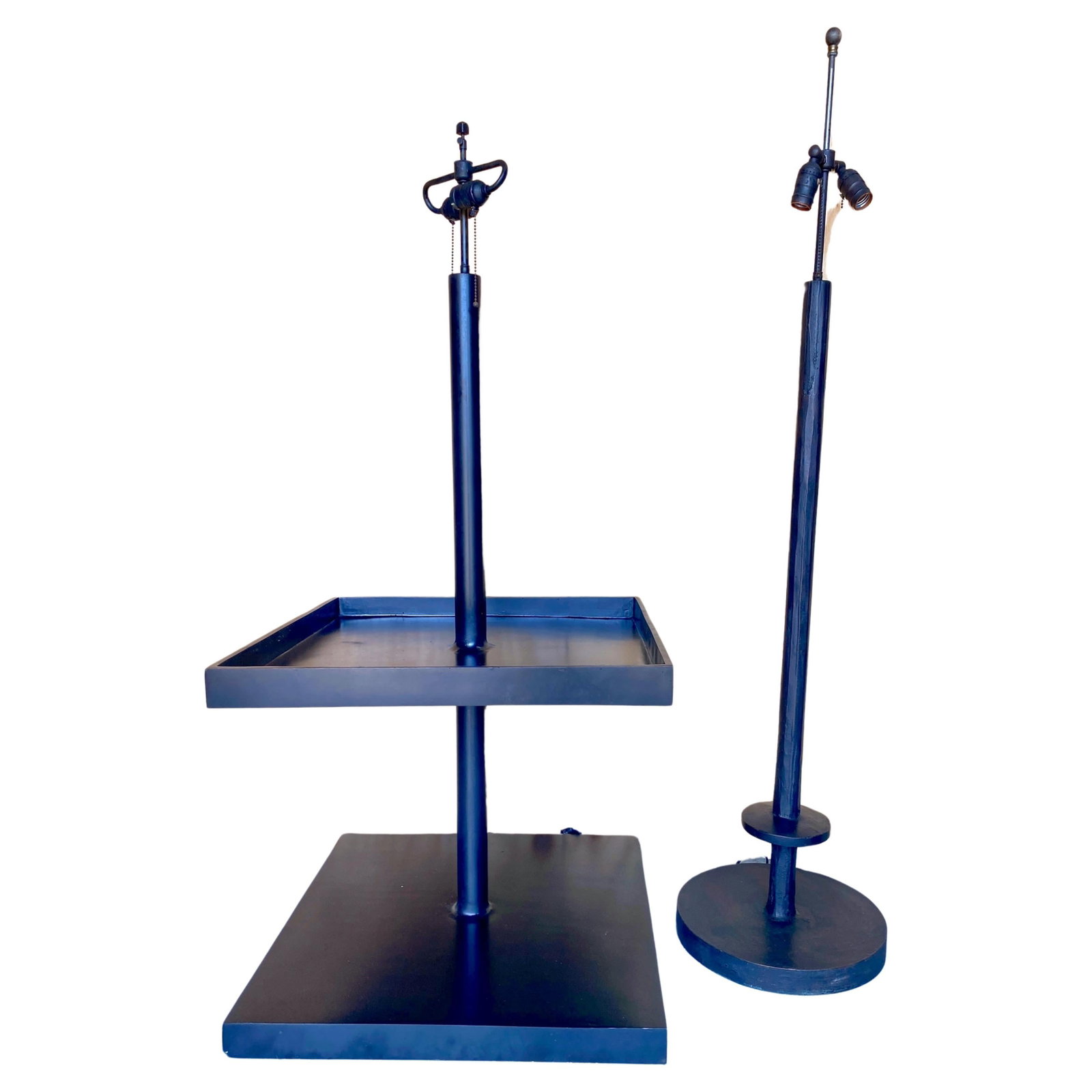 Bray & Schaible Modernist Bronze Floor Lamps Set of 2 1997-2000 (1 of 14)