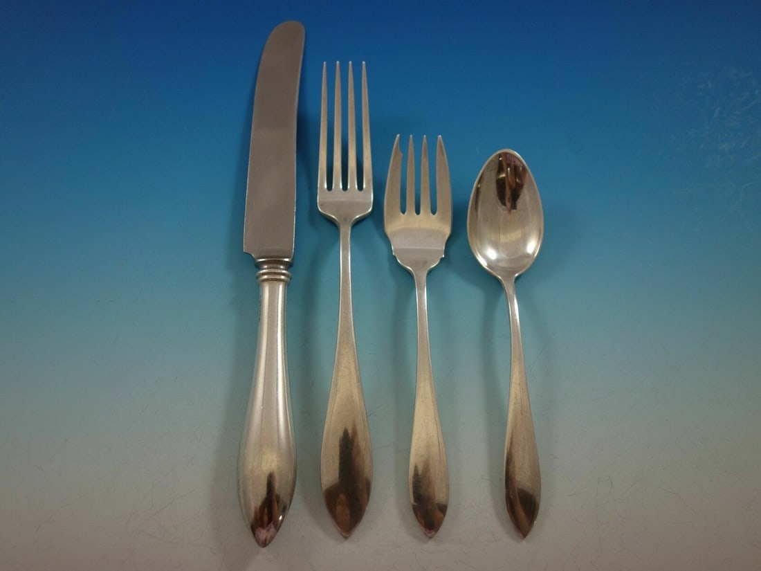Watson John Adams Sterling Silver 4-Piece Place Setting (1 of 4)