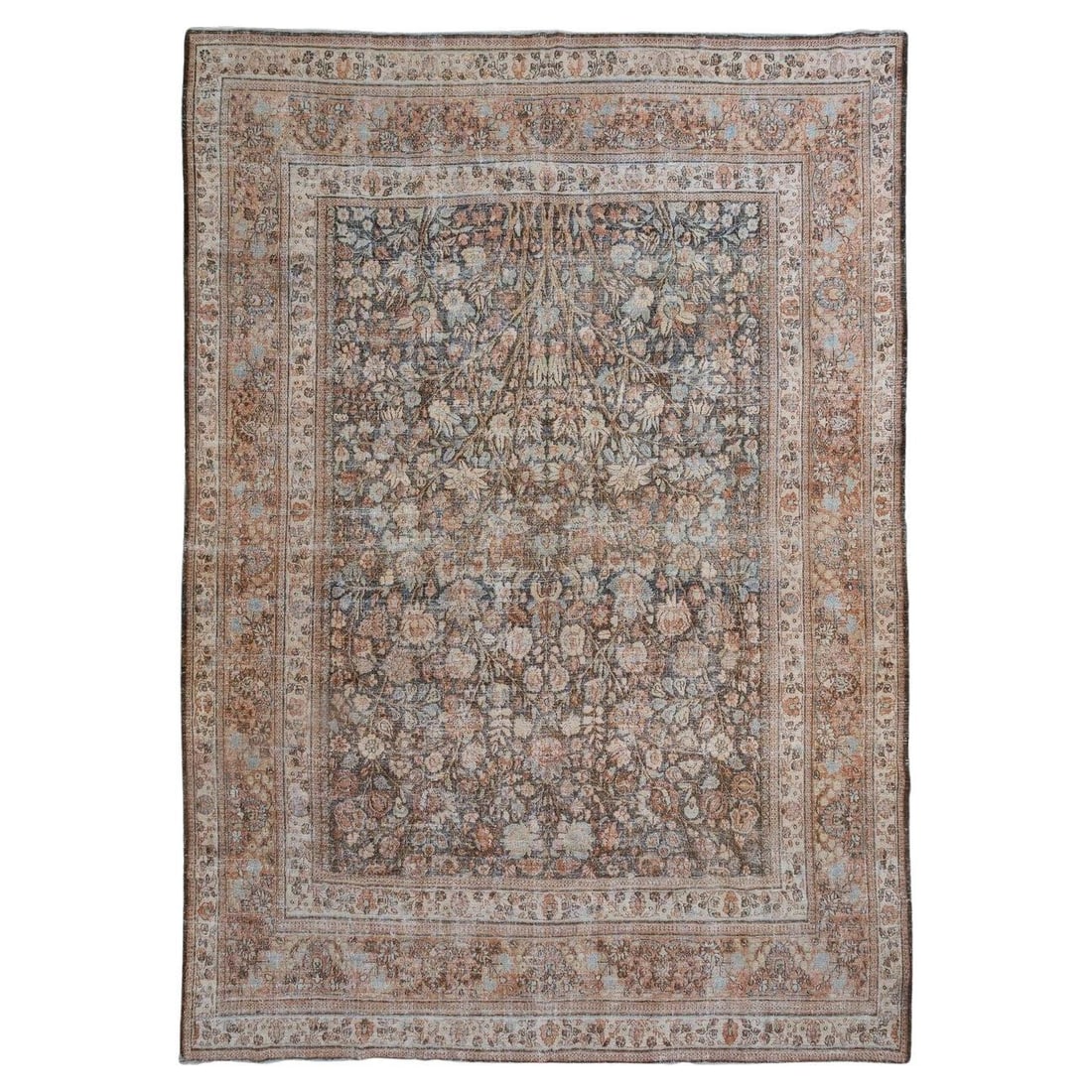Antique Persian Doroksh Rug Early 20th Century Hand-Knotted Wool 9'10'' x 14'4'': Antique Persian Doroksh Rug Early 20th Century Hand-Knotted Wool 9'10'' x 14'4'' Discover the elegance of this Antique Persian Doroksh Rug, a stunning piece from the early 20th century, circa 1900. Th