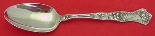 Wallace Peony Sterling Silver Art Nouveau Serving Spoon 8 1 8 (1 of 1)