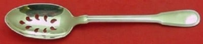 Tiffany Hamilton Gramercy Sterling Pierced Serving Spoon 8 1 2 Inch 9 Hole (1 of 2)