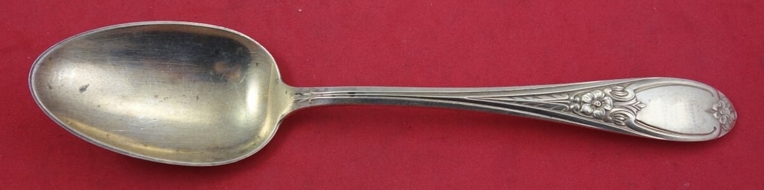 Amston Colonial Rose Sterling Silver Serving Spoon 8.5" (1 of 2)