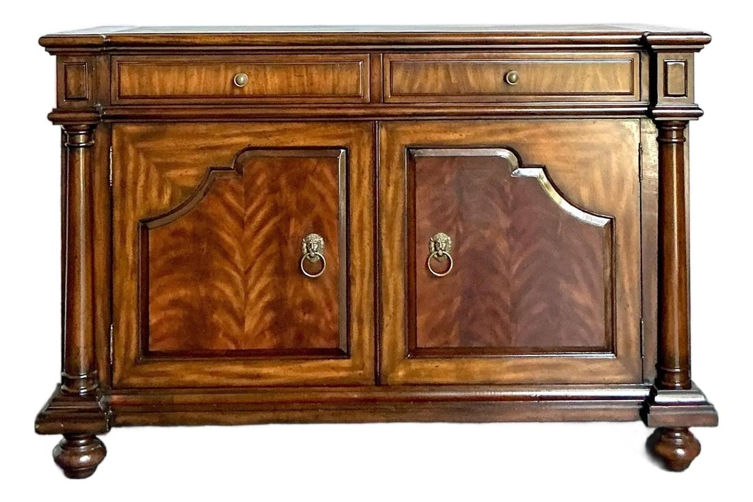 Mahogany Sideboard With Stone Mosaic Top By Maitland-Smith (1 of 9)
