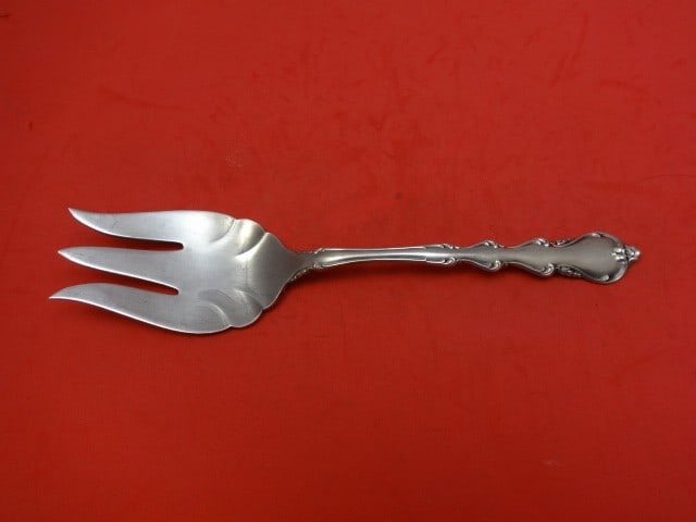 International Sterling Silver Angelique Cold Meat Fork 9 1/4 Inch (1 of 1)