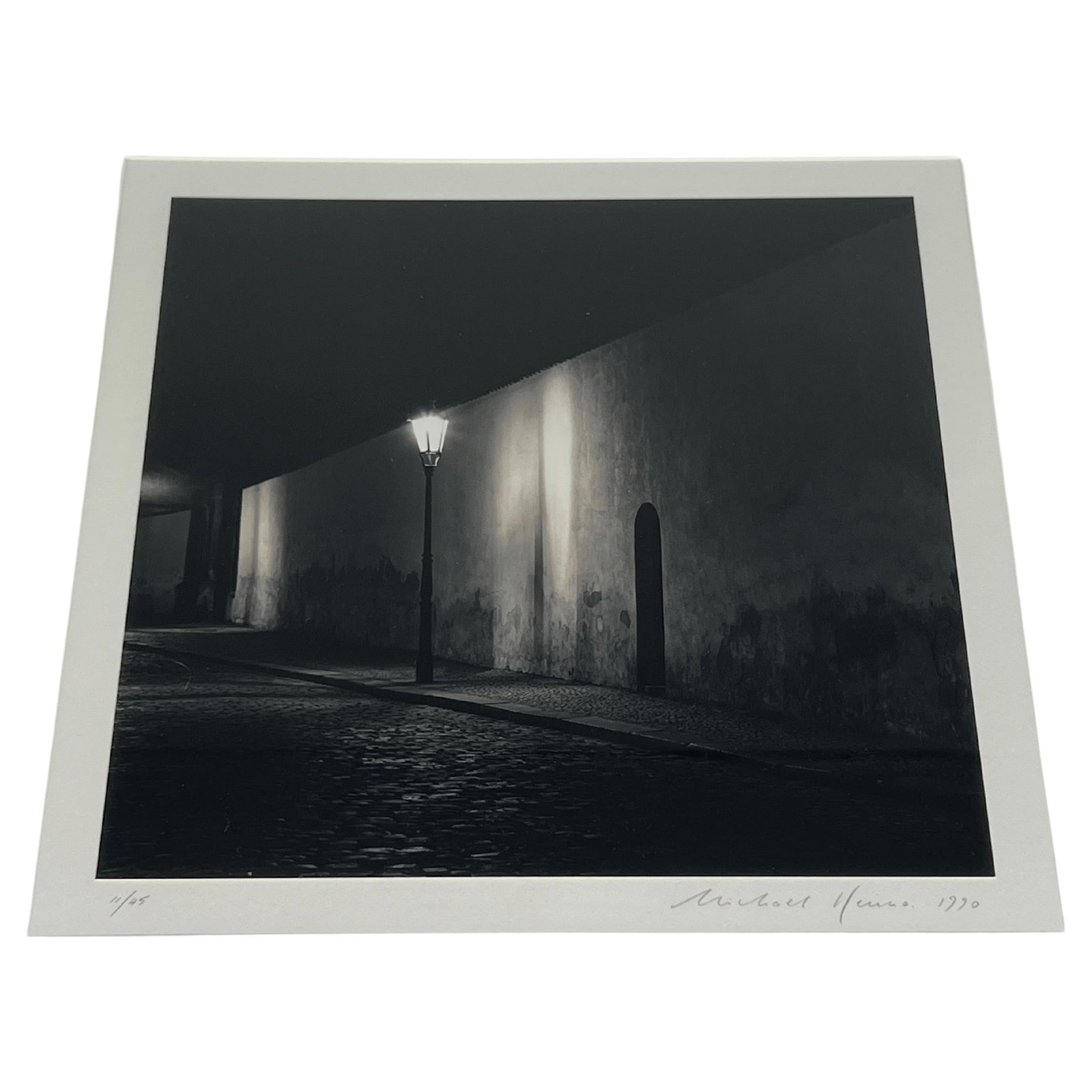 Michael Kenna Entrance Prague 1990 Toned Silver Gelatin Photograph (1 of 4)