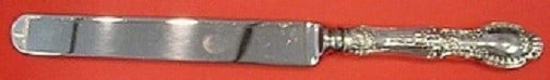 Tiffany & Co. Richelieu Sterling Silver Knife 8 1/4 Inch Plated Blade: Tiffany & Co. Richelieu Sterling Silver Knife 8 1/4 Inch Plated Blade This exquisite knife, crafted in the iconic Richelieu pattern by Tiffany & Co., features a sterling silver handle and a plated bla