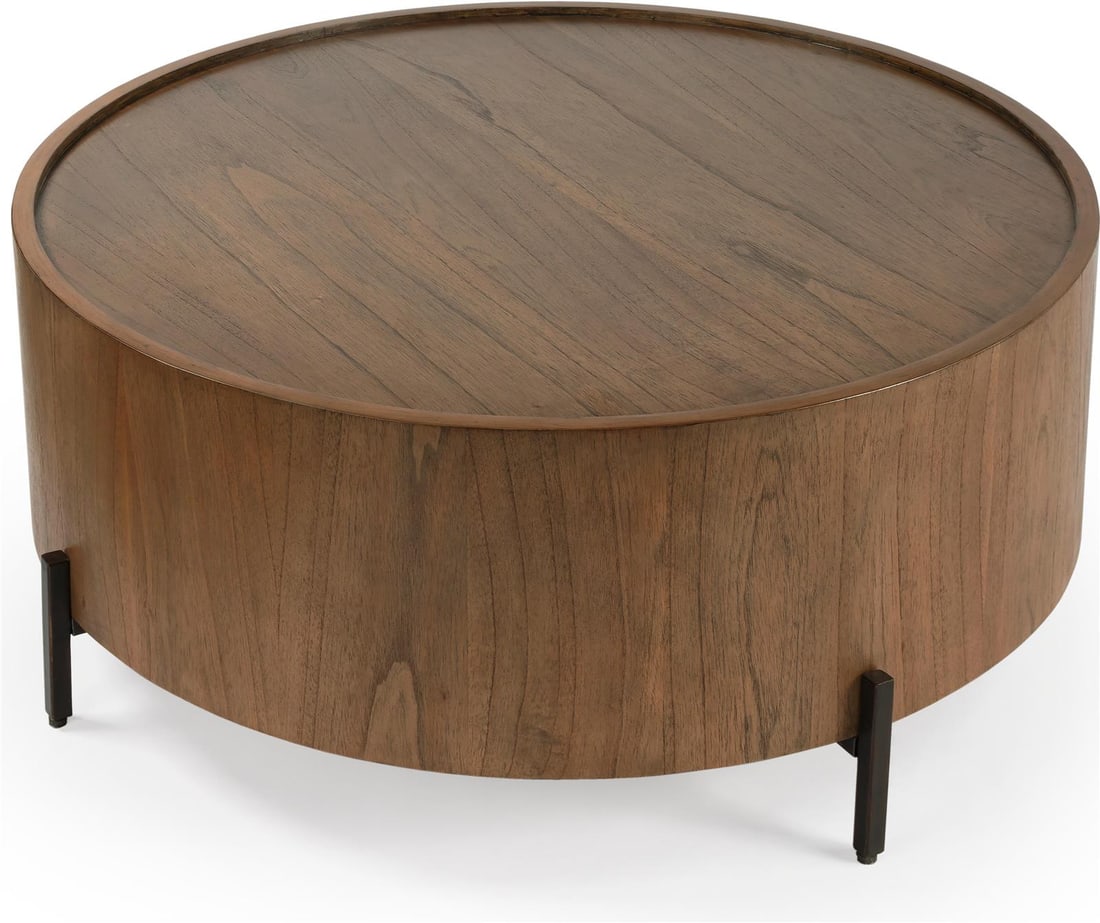 Mid-Century Modern Square Mahogany Coffee Table by Butler: Mid-Century Modern Square Mahogany Coffee Table by Butler Introducing the Tori Coffee Table, a stunning piece crafted from high-quality mahogany and designed in a stylish Mid-Century Modern style. Thi