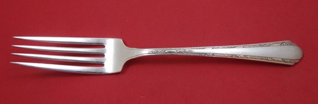 Towle Chased Diana Sterling Silver Dinner Fork 7 3/4 Vintage Flatware (1 of 2)