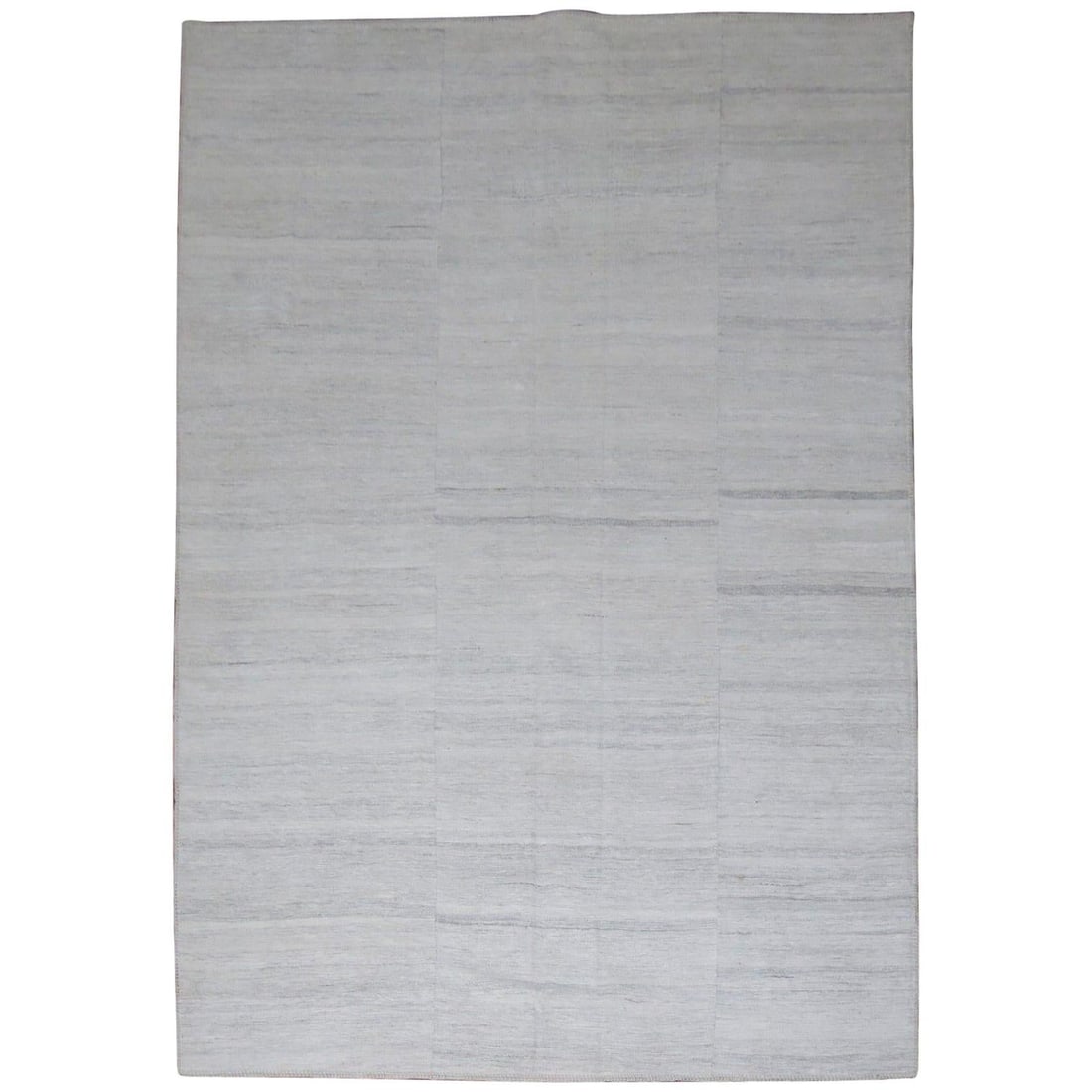 White Textured Modern Persian Kilim by Zabihi Collection 5'5 x 8'3 (1 of 6)