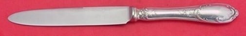 Buccellati Monte Mario Sterling Silver Regular Knife 8.5": Buccellati Monte Mario Sterling Silver Regular Knife 8.5" Introducing the exquisite Monte Mario regular knife by Buccellati, crafted from high-quality sterling silver. This elegant piece features a ho