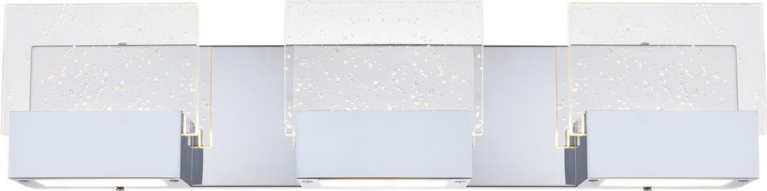 Pollux 3-Light Chrome LED Wall Sconce by Elegant Lighting (1 of 1)