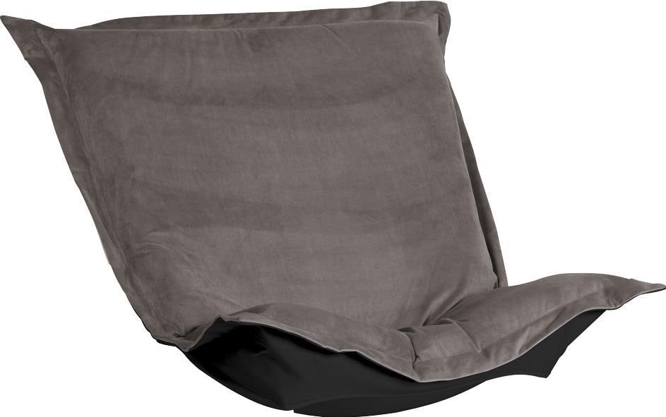 Howard Elliott Bella Pewter Puff Cushion Cover 49H x 40W x 7D (1 of 1)