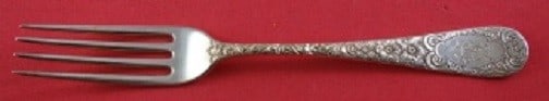 Gorham Antique Chased Sterling Silver Salad Fork 7 1/8 Inch (1 of 1)