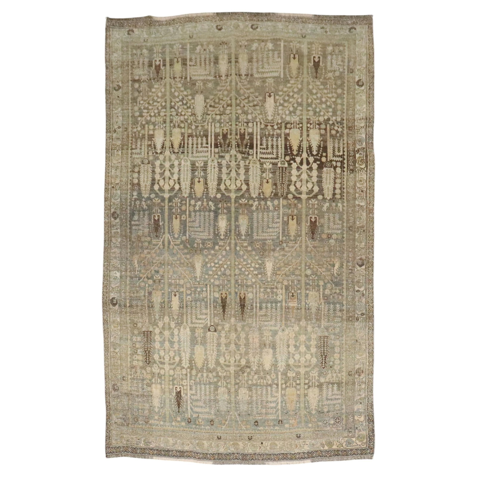 Hand Knotted Wool Bidjar Accent Rug Weeping Tree Design (1 of 11)