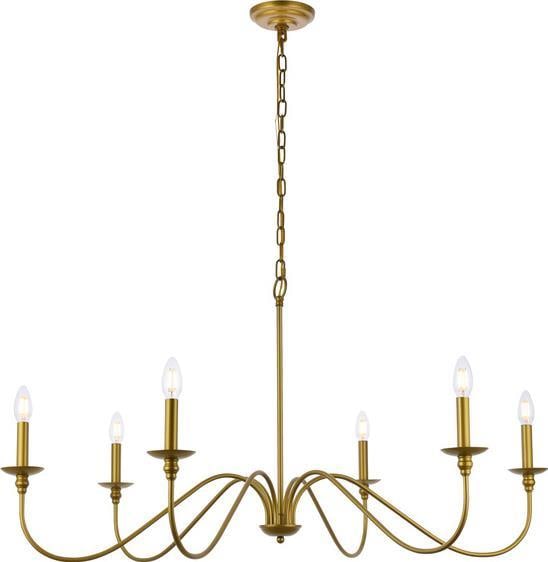 Transitional Rohan Brass Bowl Chandelier by Elegant Lighting: Transitional Rohan Brass Bowl Chandelier by Elegant Lighting Illuminate your space with the Elegantly Designed Rohan Brass Chandelier, a stunning bowl chandelier that blends transitional style with fu