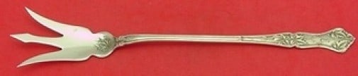 International Sterling Silver Edgewood Lettuce Fork 8.5 Inch Serving (1 of 1)