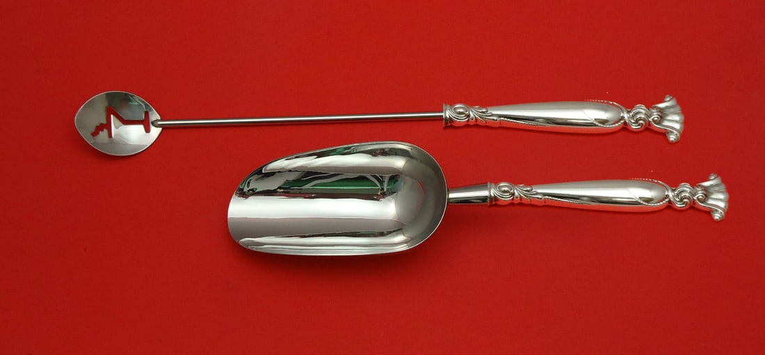 Wallace Romance of the Sea 2pc Sterling Silver Bar Set (1 of 1)