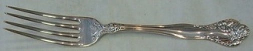 International Sterling Silver Dinner Fork Stratford Pattern 7 1/4" by John T. Clulee: International Sterling Silver Dinner Fork Stratford Pattern 7 1/4" by John T. Clulee This exquisite dinner fork is part of the Stratford pattern, designed by John T. Clulee and produced by Internation