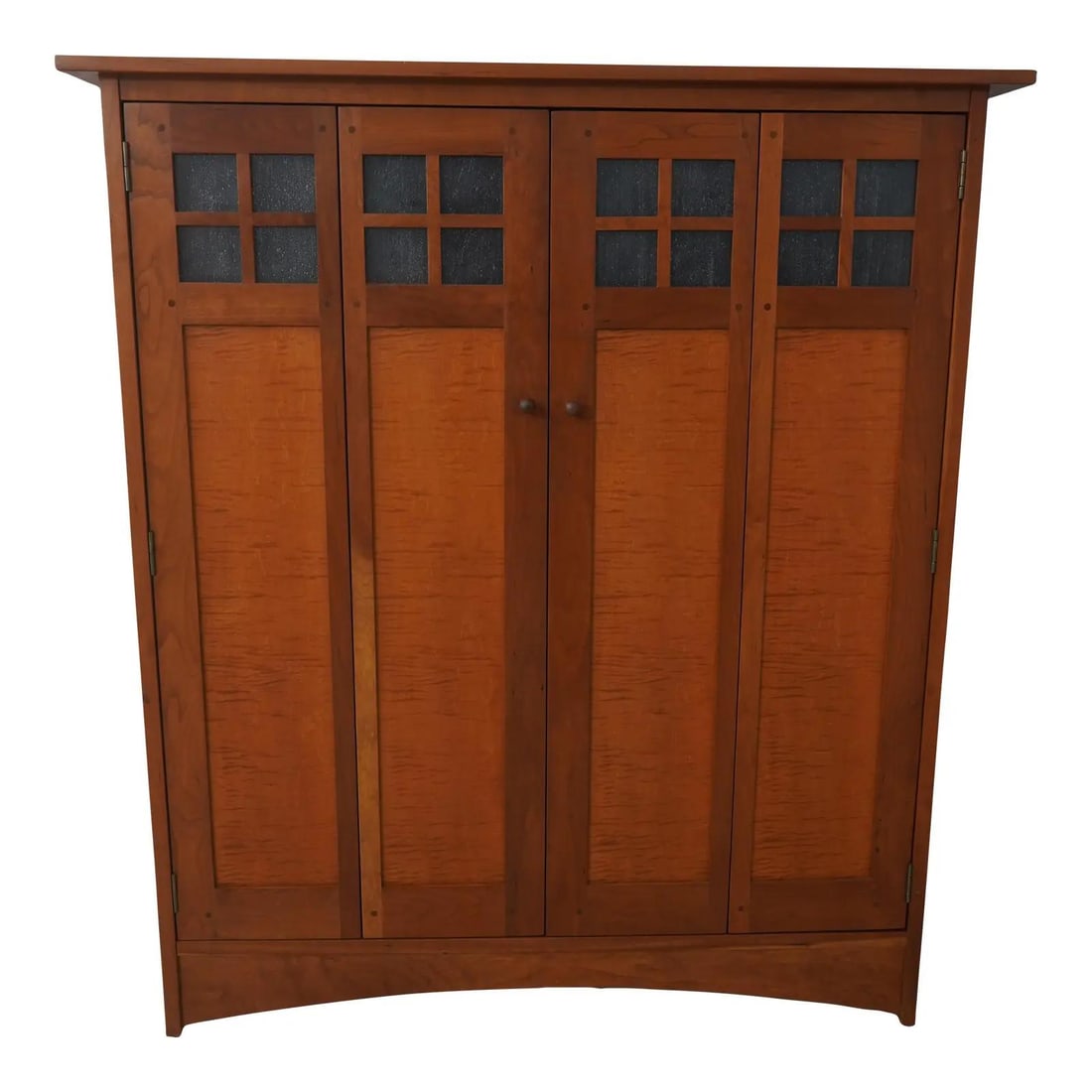 Stickley Arts & Crafts Mission Style TV Cabinet Brown Wood: Stickley Arts & Crafts Mission Style TV Cabinet Brown Wood This stylish Stickley Arts & Crafts Mission TV Cabinet showcases high-quality construction and an impeccable original finish. Crafted around 