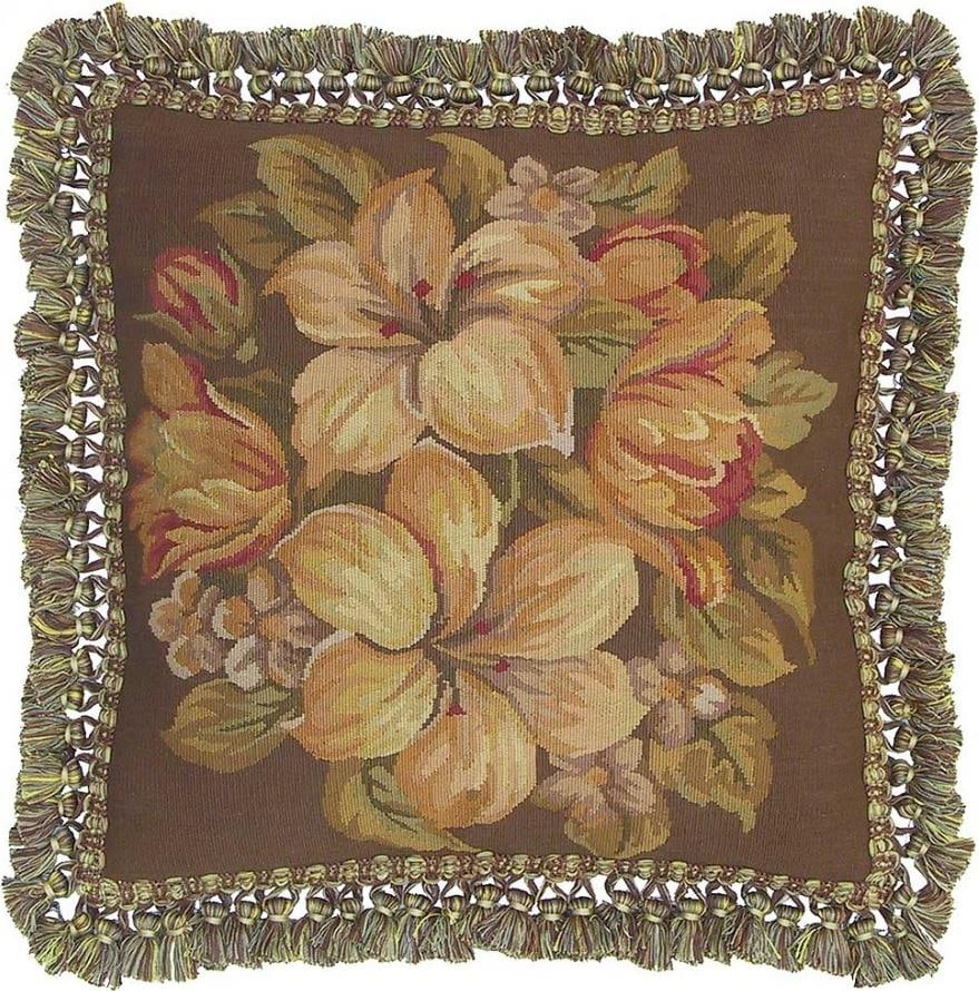 Provence Home Victorian Aubusson Floral 18x18 Pillow (1 of 1)