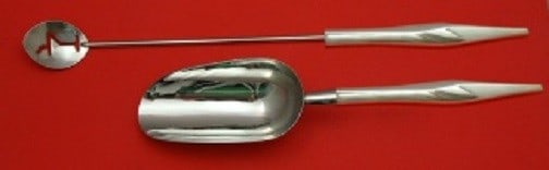 Wallace Soliloquy Sterling Silver 2pc Bar Serving Set (1 of 1)