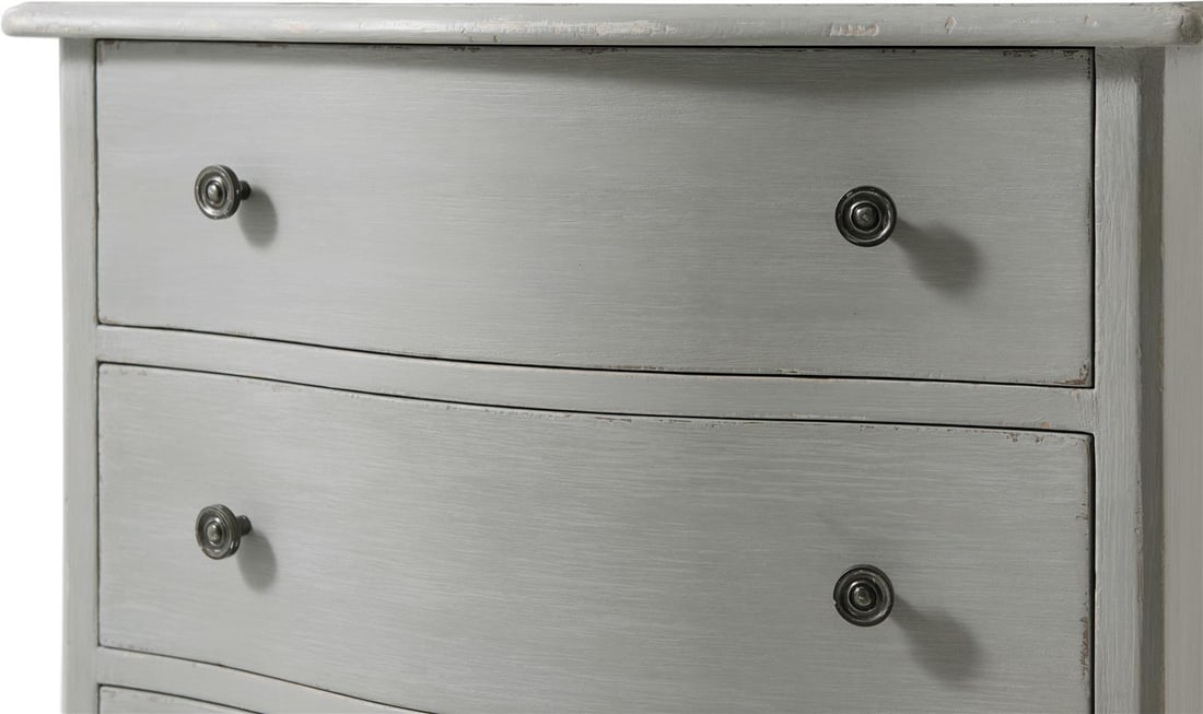 Theodore Alexander Traditional Elegance Rene Nightstand Distressed Elsa Finish (1 of 3)