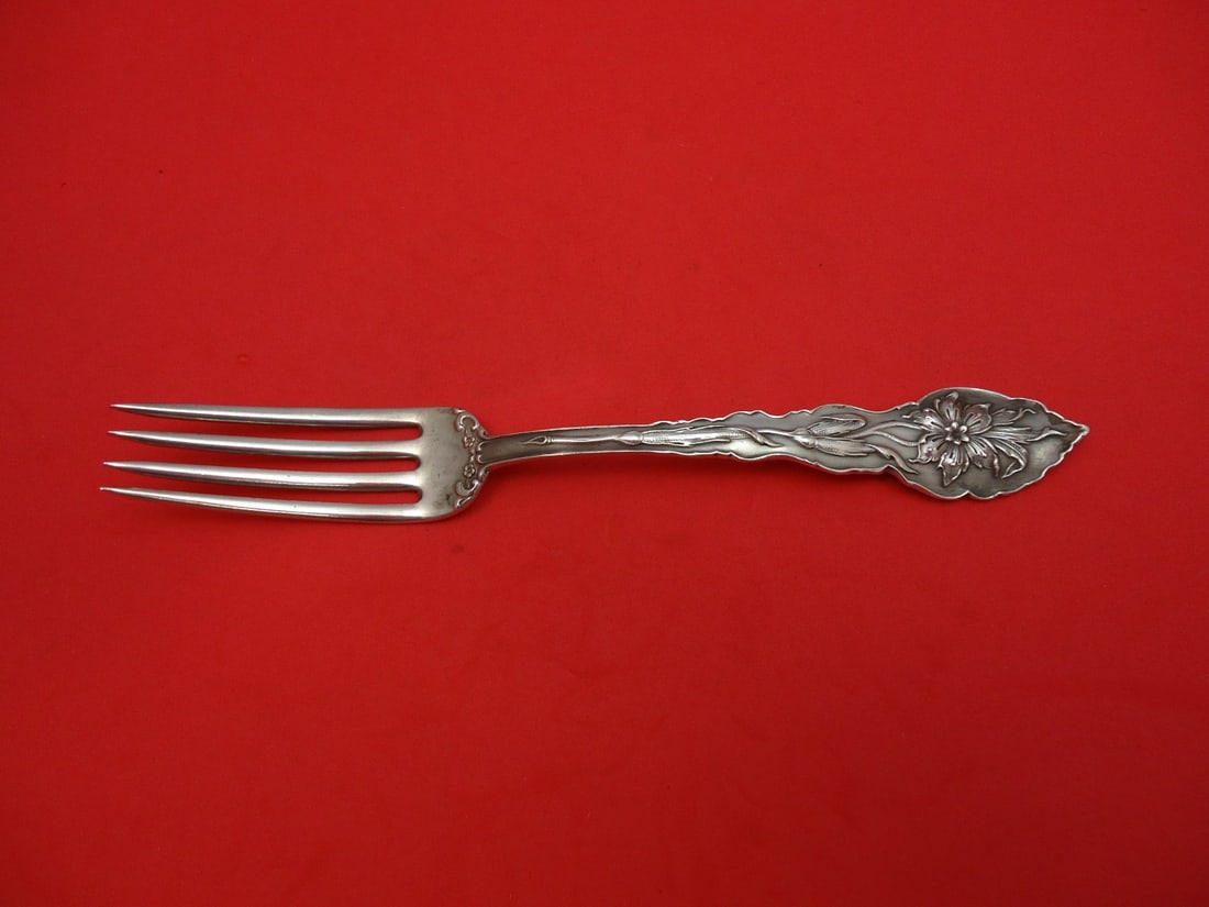Unger Narcissus Sterling Silver Dinner Fork 7.75 Vintage Flatware (1 of 2)