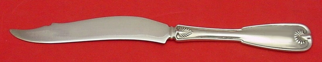 Tiffany & Co Palm Pattern Sterling Silver Fish Knife 8 3/8" (1 of 2)