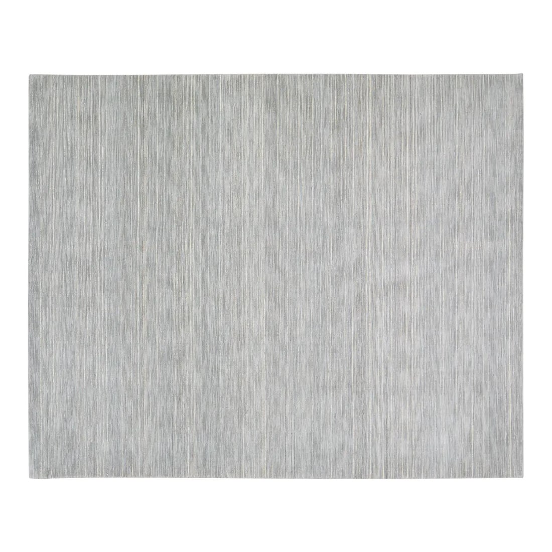 8'x10' Wool Turkish Oushak Rug with Gray Tones and Fine Weave: 8'x10' Wool Turkish Oushak Rug with Gray Tones and Fine Weave This vintage Turkish Anatolian Oushak rug from the 1960s features a hand-knotted construction with natural colors, soft texture, and a fin