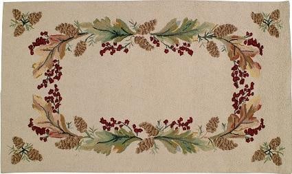 Appalachian Style Hand-Tufted Wool Rug Glendale Collection 3x5 (1 of 1)