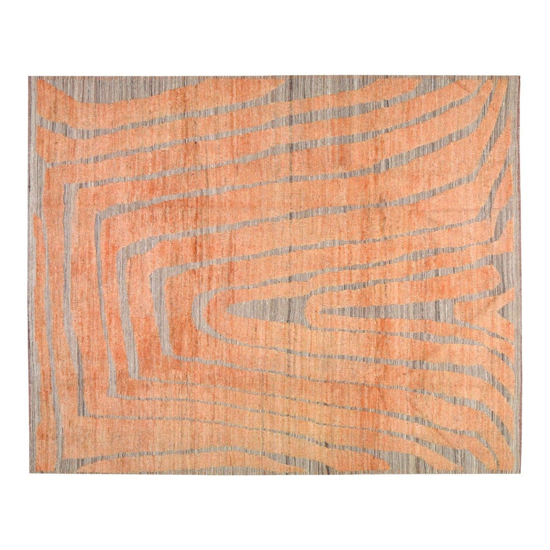 8'4" x 10'3" Wool Area Rug Hand Knotted Moroccan Style: 8'4" x 10'3" Wool Area Rug Hand Knotted Moroccan Style This Moroccan hand-knotted rug is crafted from wool using traditional rug-making techniques, offering a blend of classic artistry and modern desi
