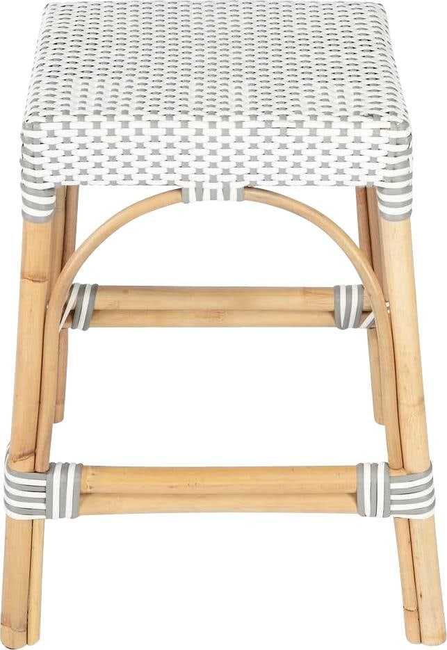 Butler Coastal Rattan Counter Stool Natural Finish 24.5H: Butler Coastal Rattan Counter Stool Natural Finish 24.5H Enhance your outdoor space with this stylish Coastal Rattan Counter Seat, perfect for patios. This counter stool features a natural rattan fram