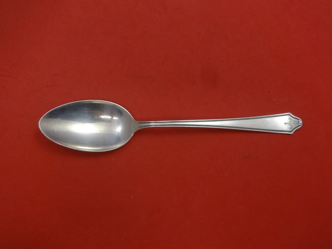 International Sterling Silver Serving Spoon Rosalind New 8.25 inches (1 of 1)